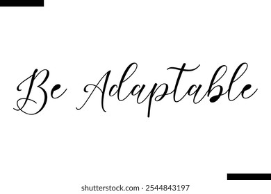 Ser adaptable a la tipografía abstracta texto citas motivacionales