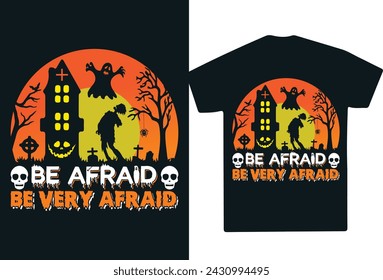 Tenga Miedo Tenga Miedo Diseño De Camiseta