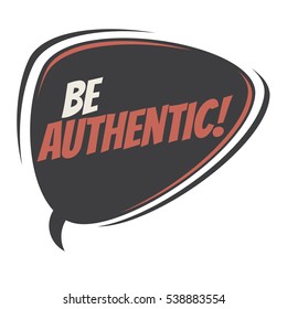 be authentic retro speech balloon