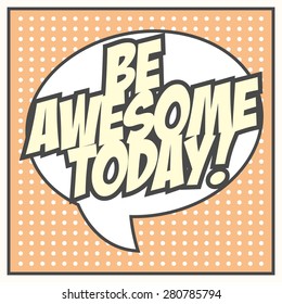 be awesome background, illustration in vector format
