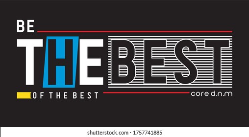 be the best typography for print t shirt 