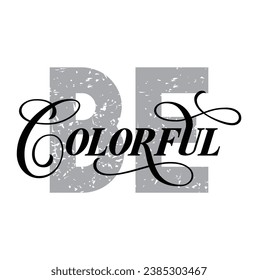 be colorful text on white background.