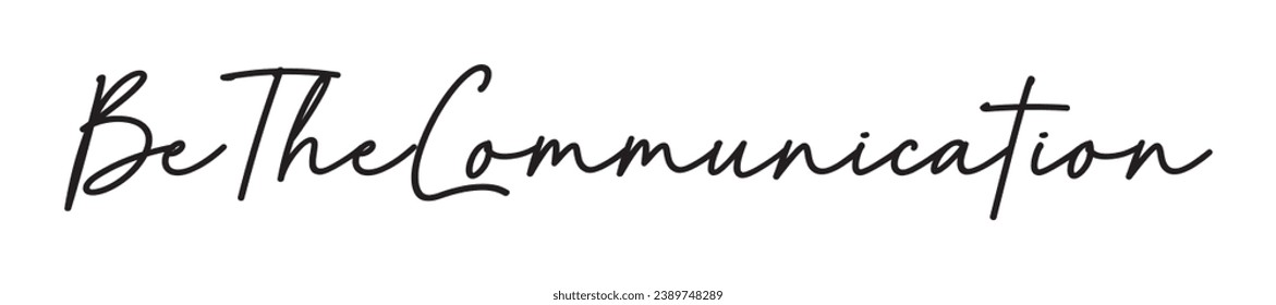 be the communication text on white background.