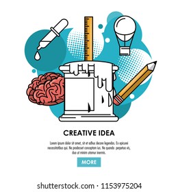 Be creative poster