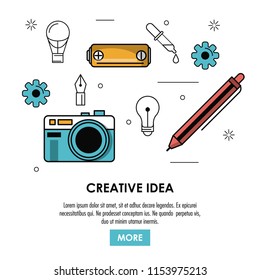 Be creative poster