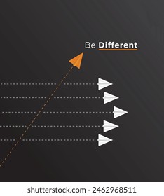 Be Different Creative Poster 1x1 Template