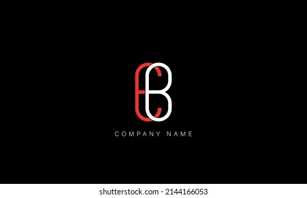BE, EB alphabet letters logo monogram