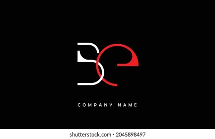 BE, EB Alphabets Letters Logo Monogram