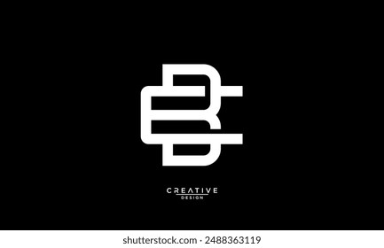 BE, EB, B, E, Abstract Letters Logo Monogram