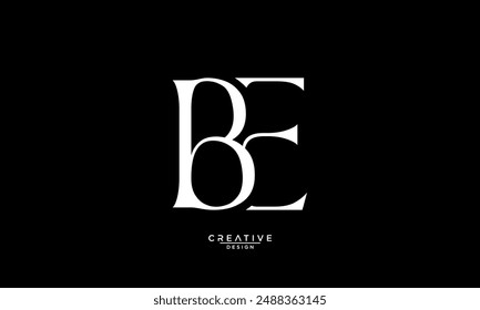 BE, EB, B, E, Abstract Letters Logo Monogram