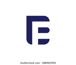 BE EB LETTER LOGO DESIGN VECTOR TEMPLATE