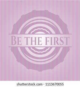 Be the first badge with pink background