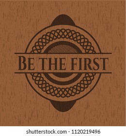 Be the first badge with wood background