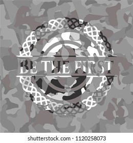 Be the first grey camo emblem