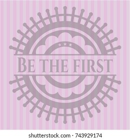 Be the first pink emblem