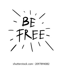 be free vector Handwritten text on isolated white baground vector hand written lettering	
