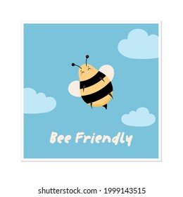 Bee Friendly Images Stock Photos Vectors Shutterstock