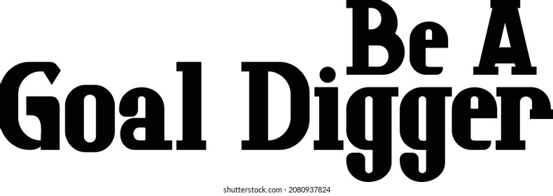 Ser un diseño de tipografía de texto para digmas de objetivo