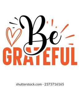 Be grateful - fall design