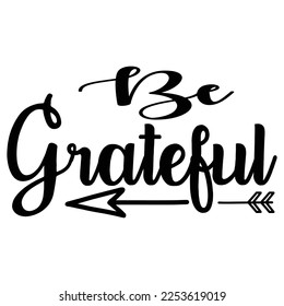 be grateful t-shirt print template