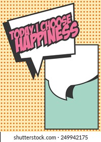 be happy background, illustration in vector format