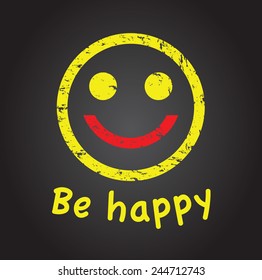 be happy face