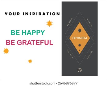be happy, be grateful, inspirations, shapes, arts, golden shapes, optimism