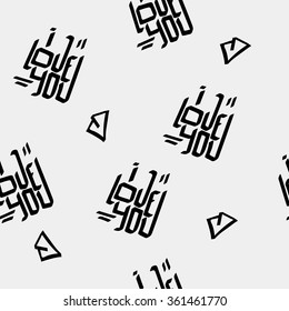 Be happy wish lettering pattern.  Can be used as postcards, stigma, gift wrapping paper