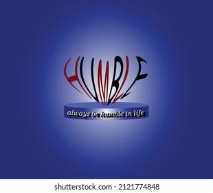 be humble word vector design