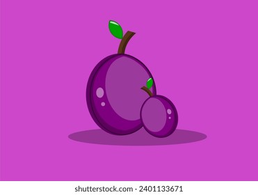 Be immersed in the elegance and delicacy of our unique plum vectors! Each illustration meticulously captures the elegant beauty of plums, bringing captivating details and an alluring artistic touch