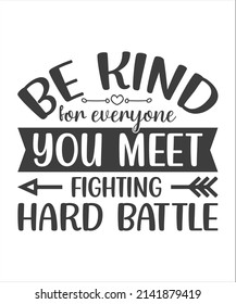 Be kind for everyone you meet is fighting a hard battle. Quotes.