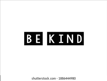 be kind hand drawn design vector hand drawn vector