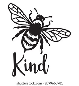 be kind logo inspirational quotes typography lettering design
