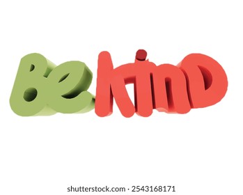 Be Kind logo symbol is suitable for making on stickers, wallpapers and illustrations.