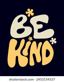 BE KIND VECTOR DESIGN T-SHIRT