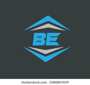 BE Letter company name vector logo design ,BE logo design icon, 
BE letter abstract golden and silver gradient logo design.
