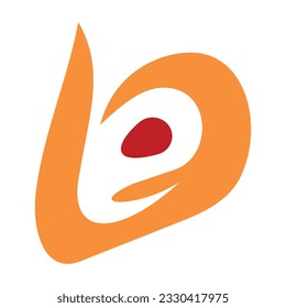 be letter logo icon template 2