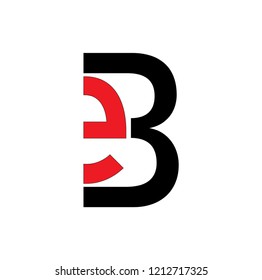 be letter vector logo. eb letter vector logo