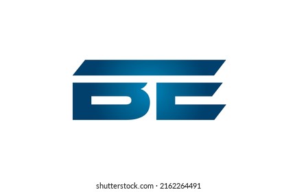 BE linked letters logo icon