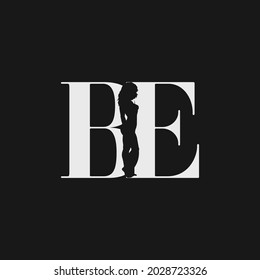 BE logo design for fashion and beauty brands