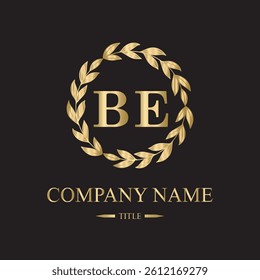 be logo initial letter luxury royal logo. template symbol. modern golden luxury logo. abstract monogram vector letter mark brand fashion. icon  business monogram boutique font Clothing minimalist.