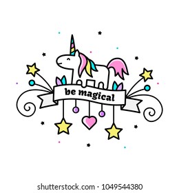 Be magical. Vector illustration.