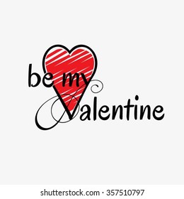 Be may Valentine Scrabble Heart background