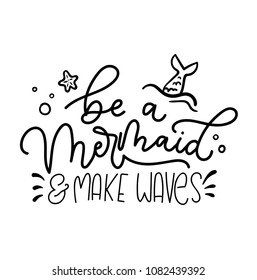 Mermaid Quote Images Stock Photos Vectors Shutterstock