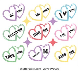 Be Mine Ur Mine I Ove You Forever Hug  Me Love  True Love  February 14 Kiss Me  T-shirt, Valentine's Day T-shirt, Valentine's Day Quotes, Valentine Saying, love T-shiry, Valentine Cupid, Every Day