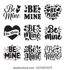 Be Mine Valentine Candy Heart Icon