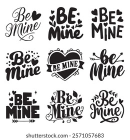 Be Mine Valentine Candy Heart Icon