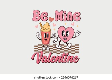 Valentine Sublimation T Shirt Design