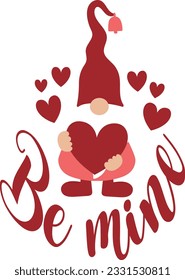 Be Mine - Valentines Day Design