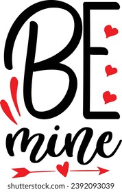  Be mine wine love design